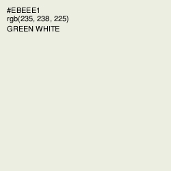 #EBEEE1 - Green White Color Image